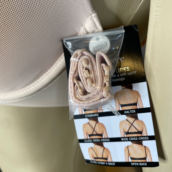 Le Mystere Infinite Possibilities Convertible T-Shirt Bra NWT Size 32DDD/F - Picture 5 of 12